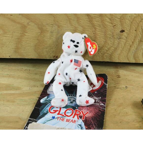 Ty Beanie Baby Plush Toy Collectible Maple, Britannia, Glory, Erin Vintage - Picture 6 of 8